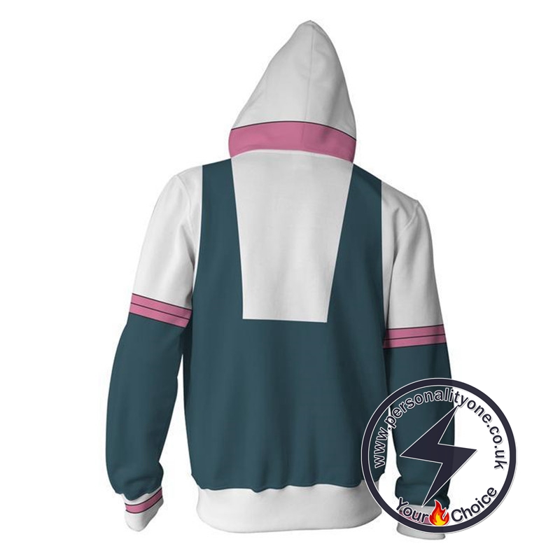 My Hero Academia Ochaco Uraraka Zip Up Hoodie Jacket